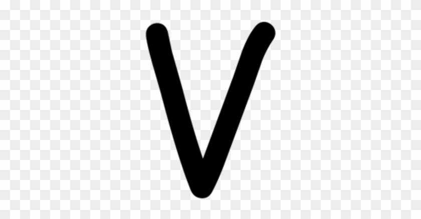 Transparent Letter V - Letter V Transparent #1711752