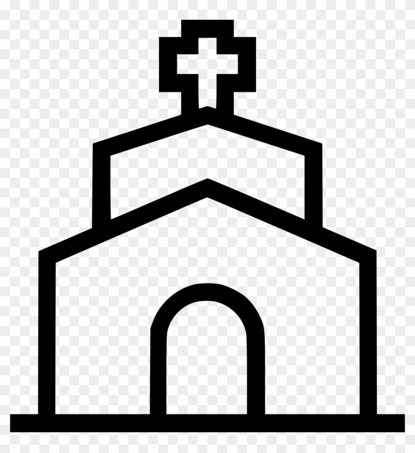 Svg Icon Free Download Onlinewebfonts Com Comments - Chapel Icon Png White #1711860