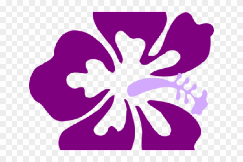 Mauve Clipart Purple Wedding Flower - Clip Art Hibiscus Flower Png #1711911