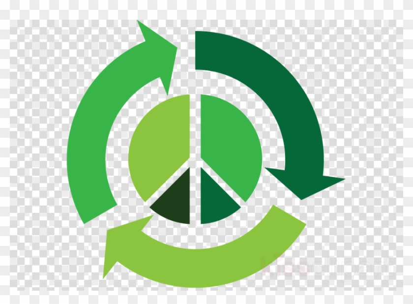 Recycle Peace Symbol Clipart Recycling Symbol Clip - 8 Ball Clipart #1711926