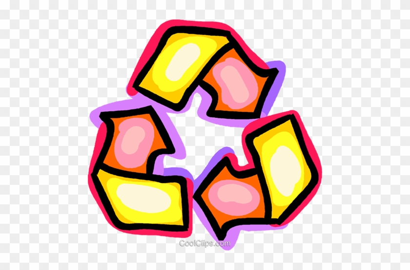 Recycling Symbols Royalty Free Vector Clip Art Illustration - Recycling Symbols Royalty Free Vector Clip Art Illustration #1711927