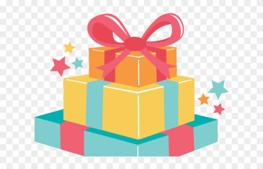 Birthday Present Clipart Wrapped - Birthday Gifts Clipart Png #1712032