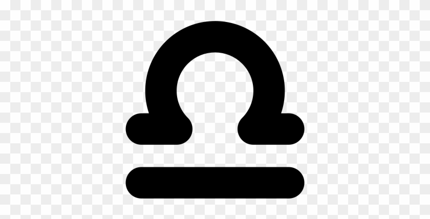 Libra Vector Aquarius Zodiac Symbol - Libra Zodiac Symbol Png #1712062