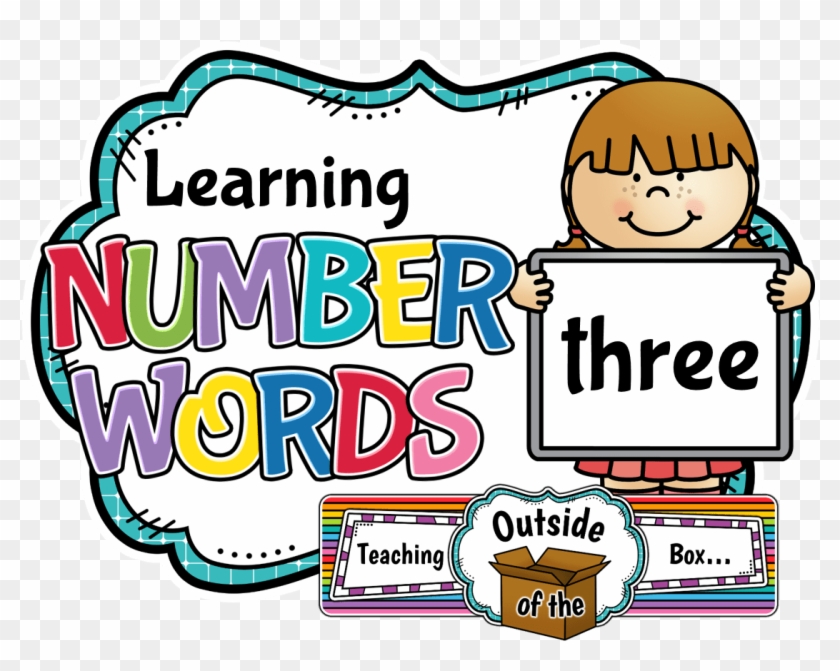 Numbers In Words Clip Art #1712063