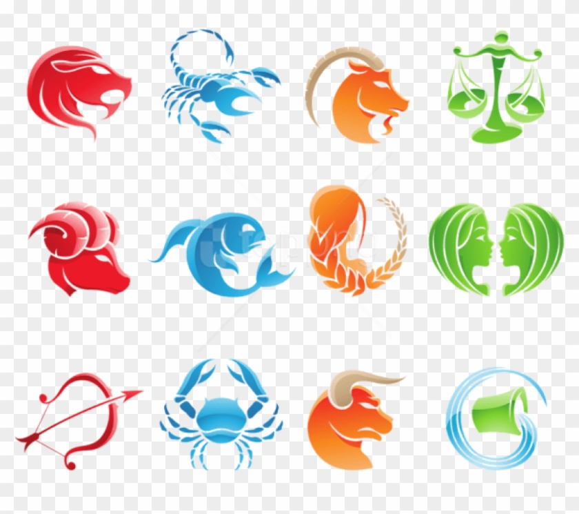 Free Png Download Zodiac Signs Set Large Clipart Png - Every Zodiac Sign #1712072