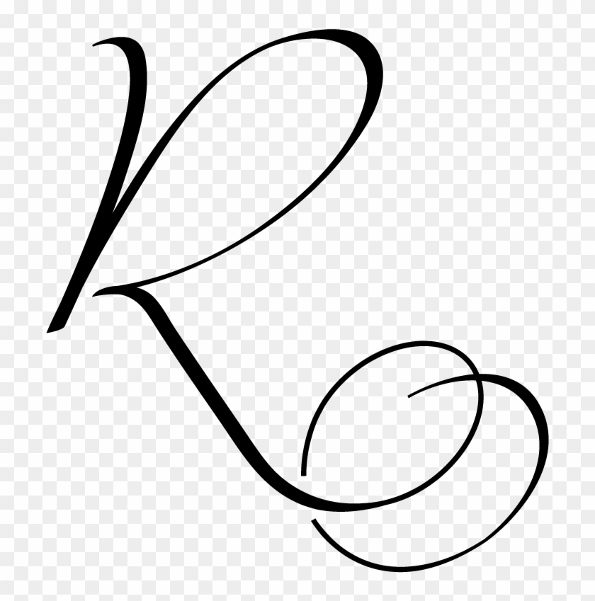 Monogram Letter R - Line Art #1712167