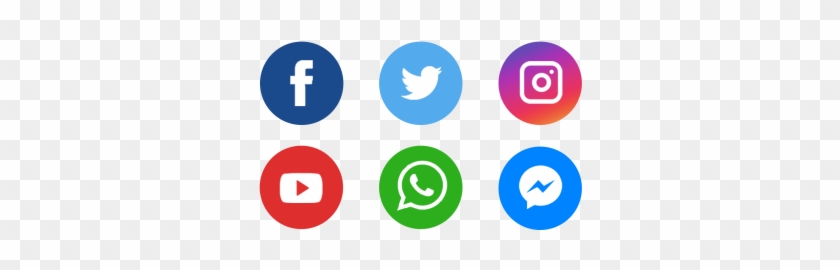 Icons, Icons, Facebook, Facebook Icon Png And Psd - Facebook Twitter Instagram Youtube Whatsapp #1712252