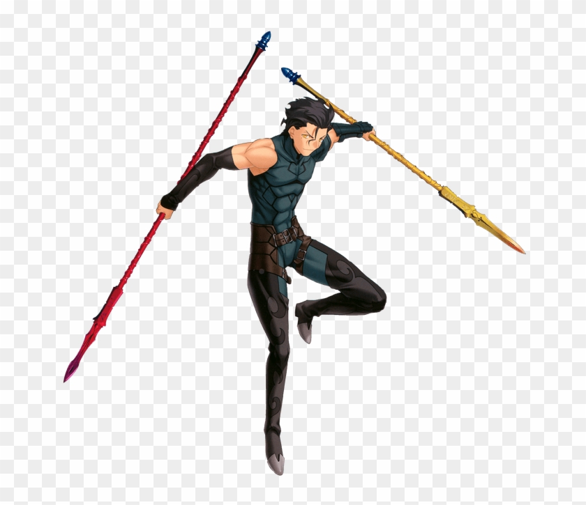 Clip Art Black And White Stock Magic Spears You Are - Diarmuid Lancer #1712361