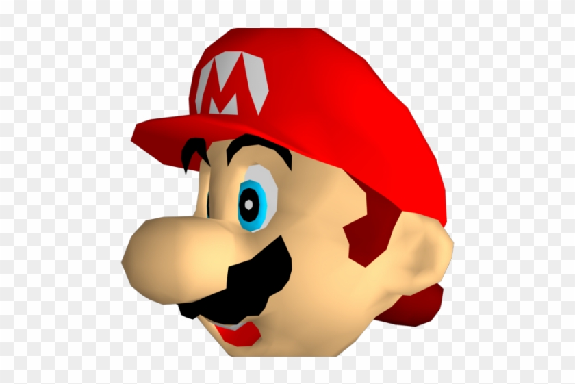 Mario Bros Clipart Mario Head - Transparent Mario 64 #1712541