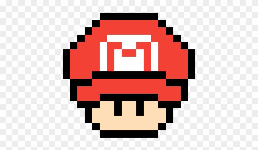 Mario Mushroom With Mario Hat - Mario Mushroom With Mario Hat #1712546