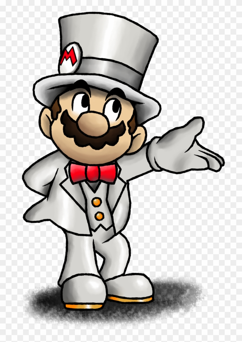 Decided To Draw Mario In His Wedding Outfit - Super Mario Odyssey Mario Wedding #1712553