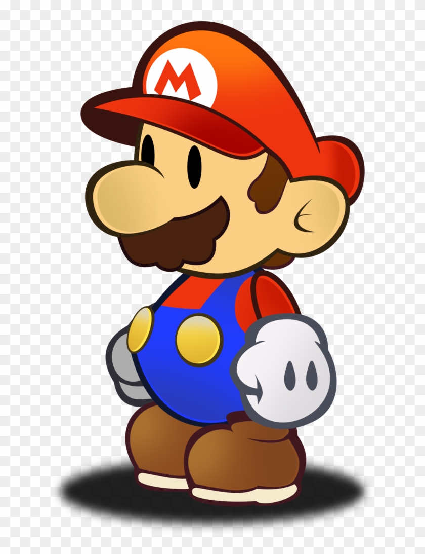 Mario Gif Transparent - Paper Mario De Hielo #1712563