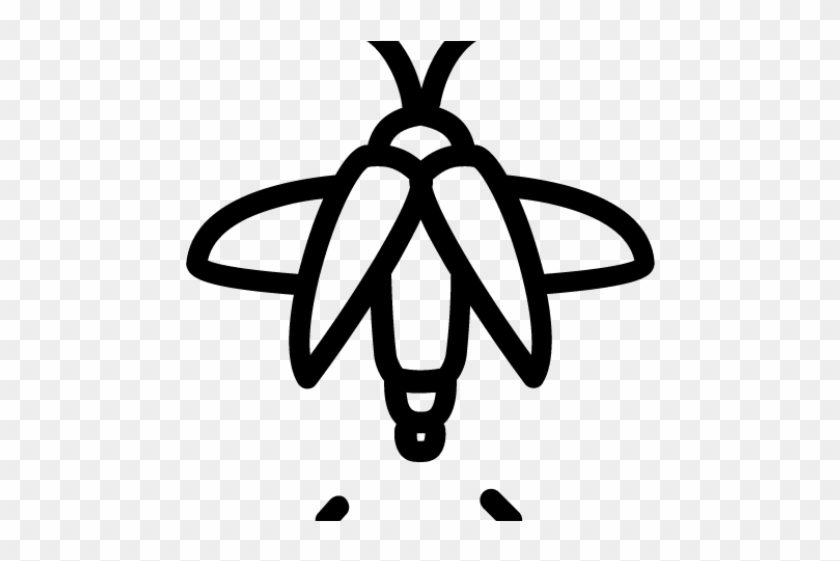 Firefly Clipart Black And White - Firefly Clipart Black And White #1712732