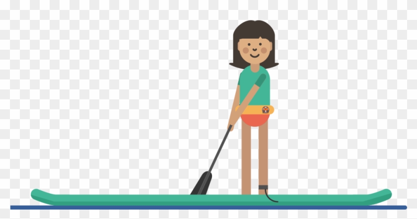 Personal Watercraftjet Ski, Wave Runner, Wakeboard - Cartoon #1712781