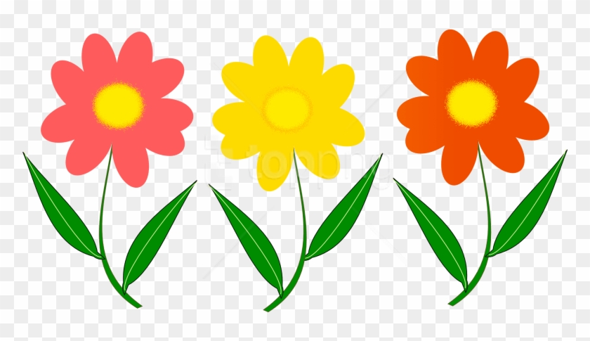 Flowers Vector Png - Vector Image Of Flowers #1712847