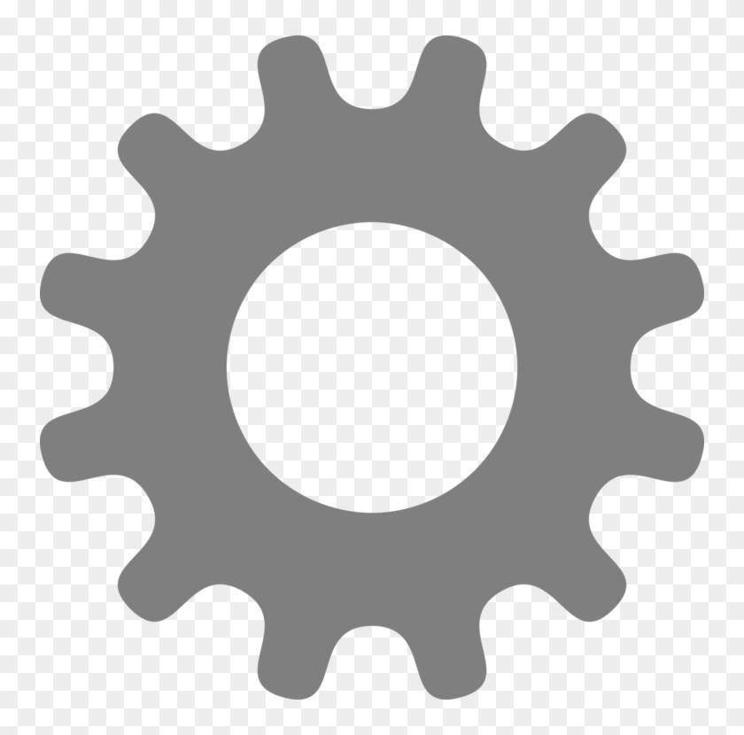 Gear Computer Icons Drawing Silhouette Art - Business People And Developers Must Work Together #1712850