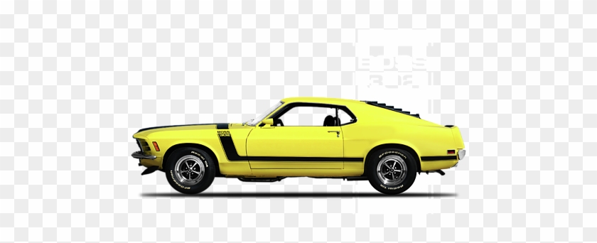 Drawing Mustang Boss 302 Transparent & Png Clipart - Boss 302 Mustang #1713027