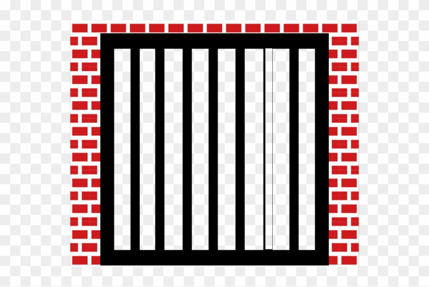Prison Clipart Jail House - Jail Cell Bars Drawing #1713028
