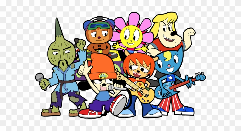 Parrappa The Rapper By Sandikarakhim - Cartoon #1713268