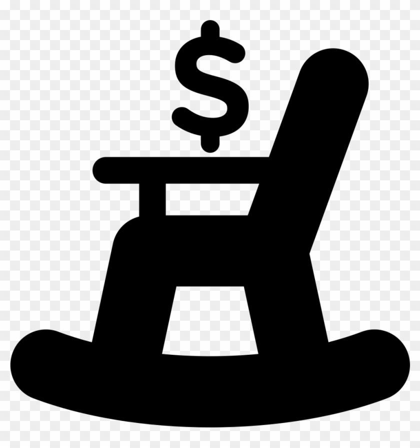 Rocking Chair With Svg Png Icon Free - Icono Pension Png #1713358