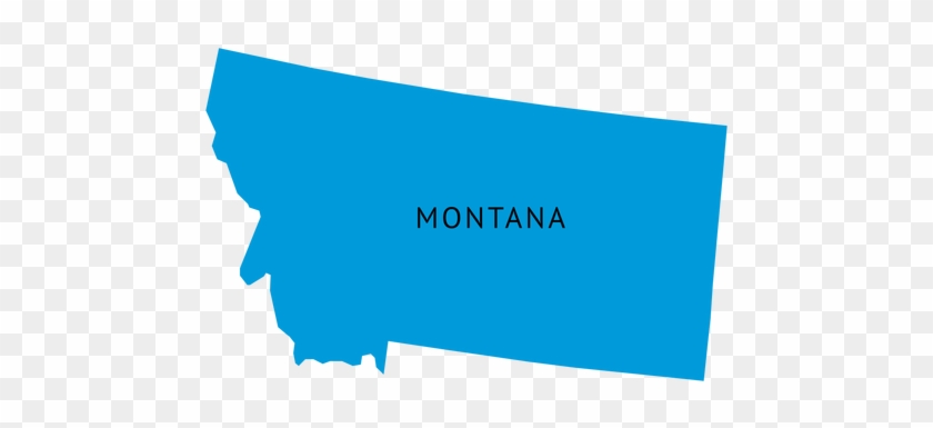 Montana Vector - State Of Montana Transparent #1713380