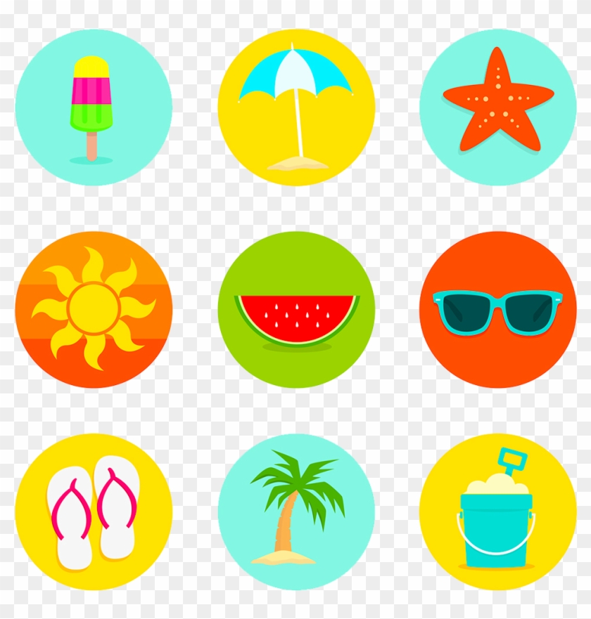 Community Events Calendar - Summer Icons #1713457