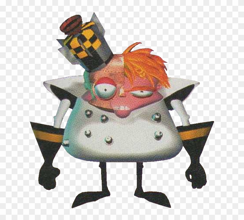 Cosplay Clipart Mini - Crash Bandicoot Rocket Head #1713571