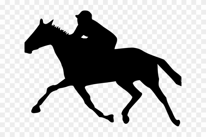 Horse Racing Clipart Horse Race Track - Horse Racing Clip Art Png #1713606