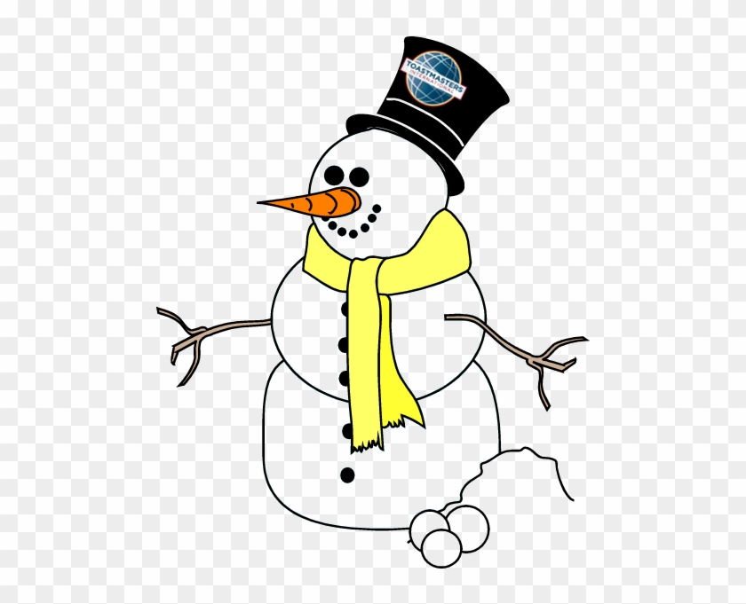 Hotdog Clipart Caveman - Snowman #1713637