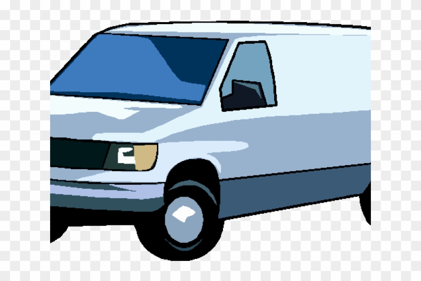 Vehicle Clipart Esl - Compact Van #1713711