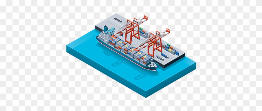 Experion Technologies - Crane Container Vector #1713793