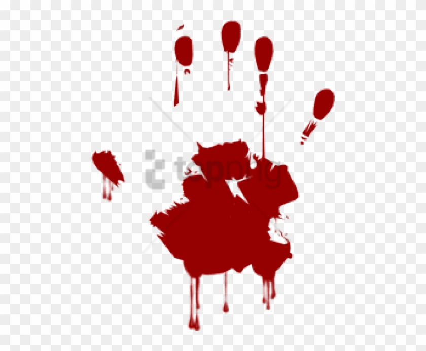 Download Blood Hand Png Images Background - Blood Png #1713825