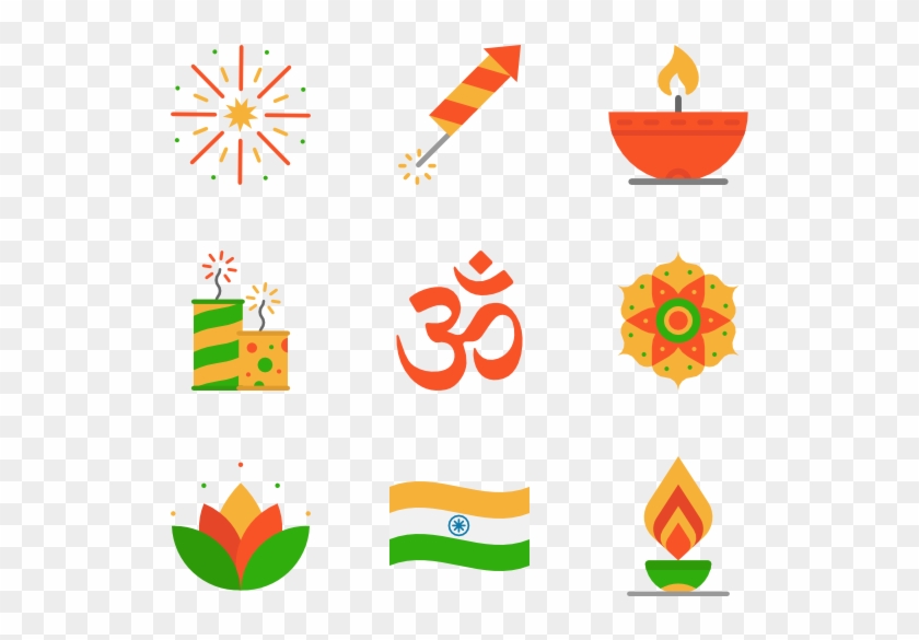 600 X 564 7 - Diwali Icons #1714013