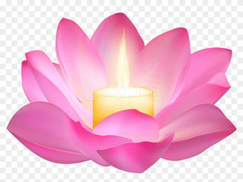 Candles For Diwali Png - Pink Candle Png #1714050