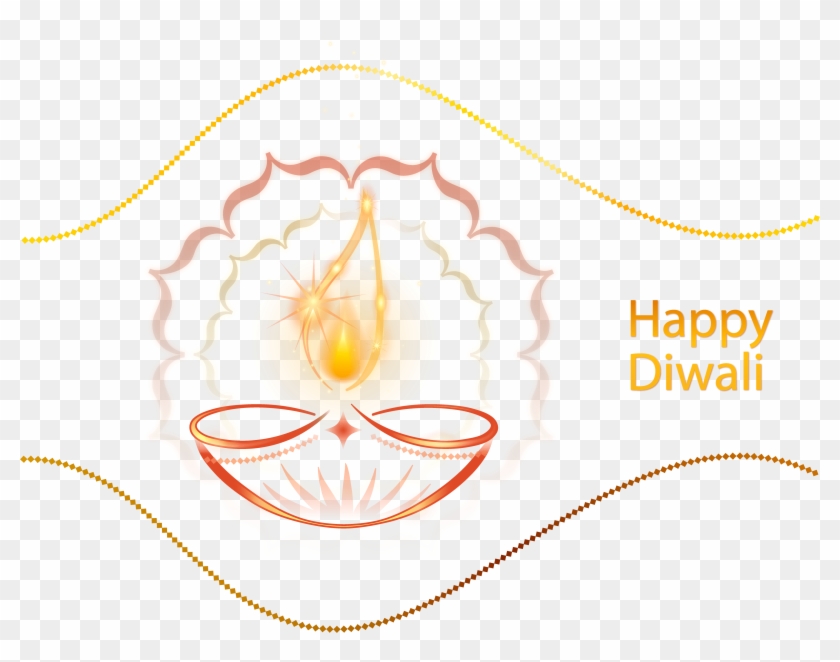 Happy Diwali Candle Decoration Png Clipart Image Gallery - Png Format Happy Diwali Png #1714054