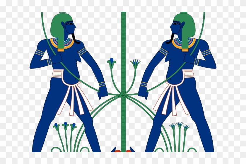 Nile River Clipart Egyption - Hapi Egyptian God Symbol #1714148
