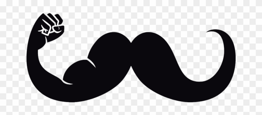 Mustaches Clip Art With Fist Transparent Background - Mustaches Clip Art With Fist Transparent Background #1714163
