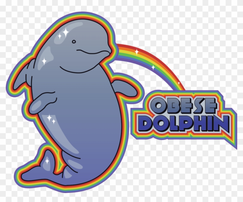 Obese Dolphin Logo By Pikajane On Deviantart - Obese Dolphin #1714184