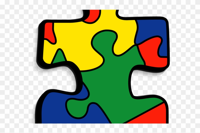 Puzzle Clipart Asd - Autism Puzzle Piece Clipart #1714232