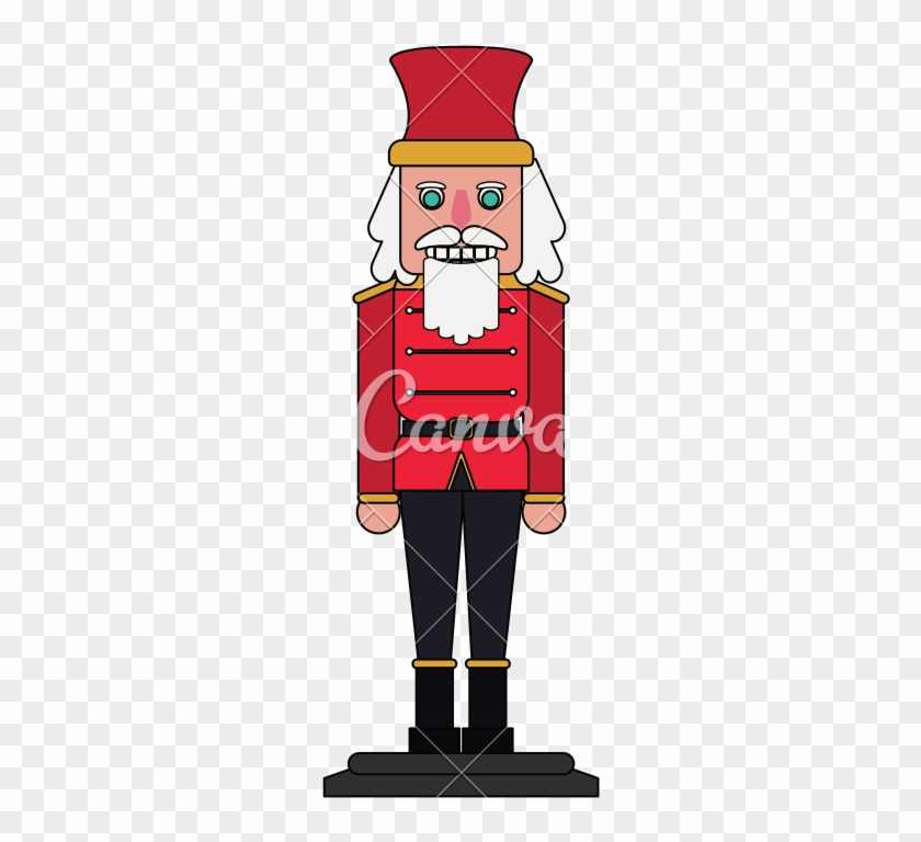 Nutcracker Army Character Icon Image Vector Illustration - Cartoon #1714245