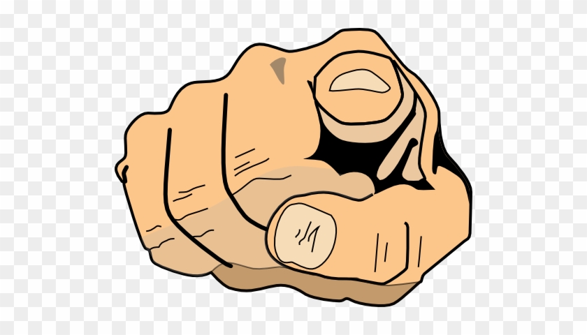Embed This Clipart - Finger Pointing At You Transparent #1714377