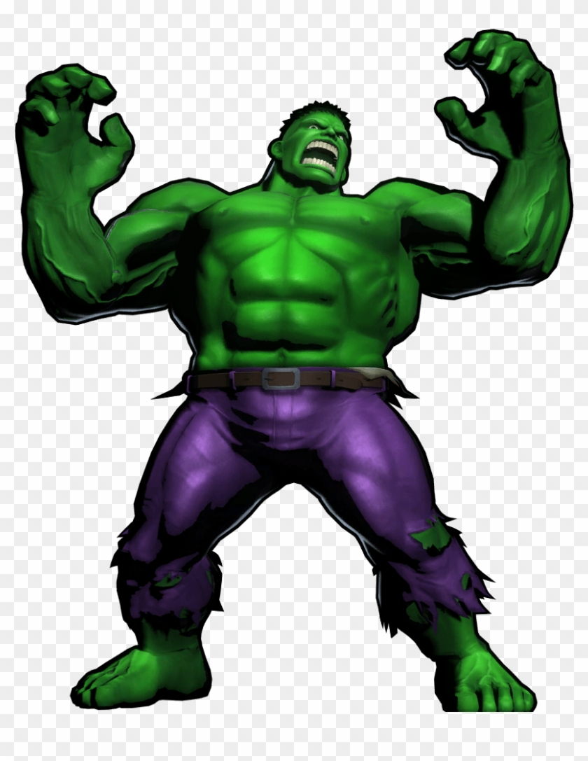 Hulk Clip Art Characters - Hulk With Purple Pants #1714379