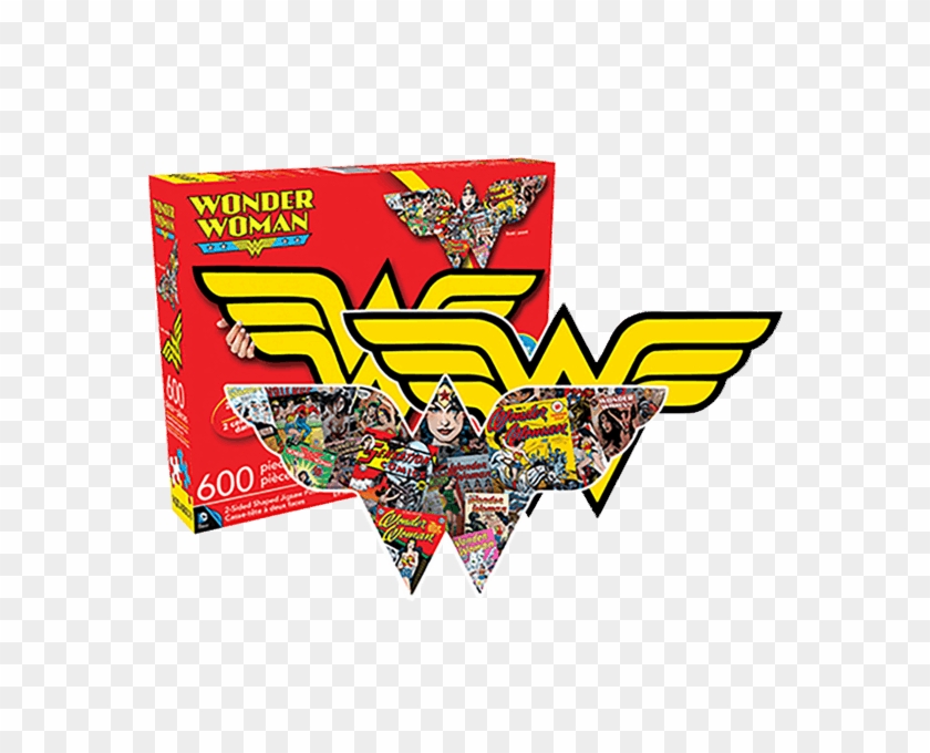 Wonder Woman Logo Double Sided 600pce Puzzle - Wonder Woman Bedding Uk #1714422