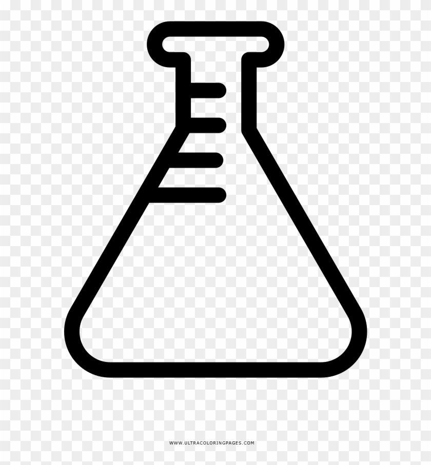 Erlenmeyer Flask Coloring Page - Erlenmeyer Flask Coloring Page #1714473