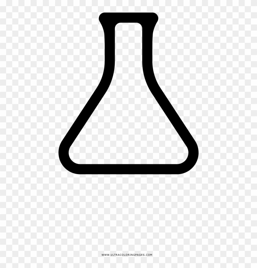Erlenmeyer Flask Coloring Page - Erlenmeyer Flask Coloring Page #1714485