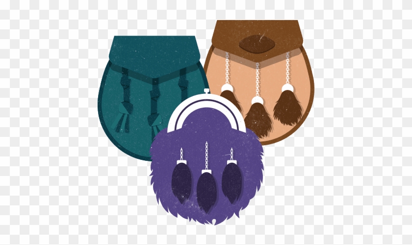 Clip Stock Interactive Ceilidh Visitscotland The Sporran - Sporran Clipart #1714695
