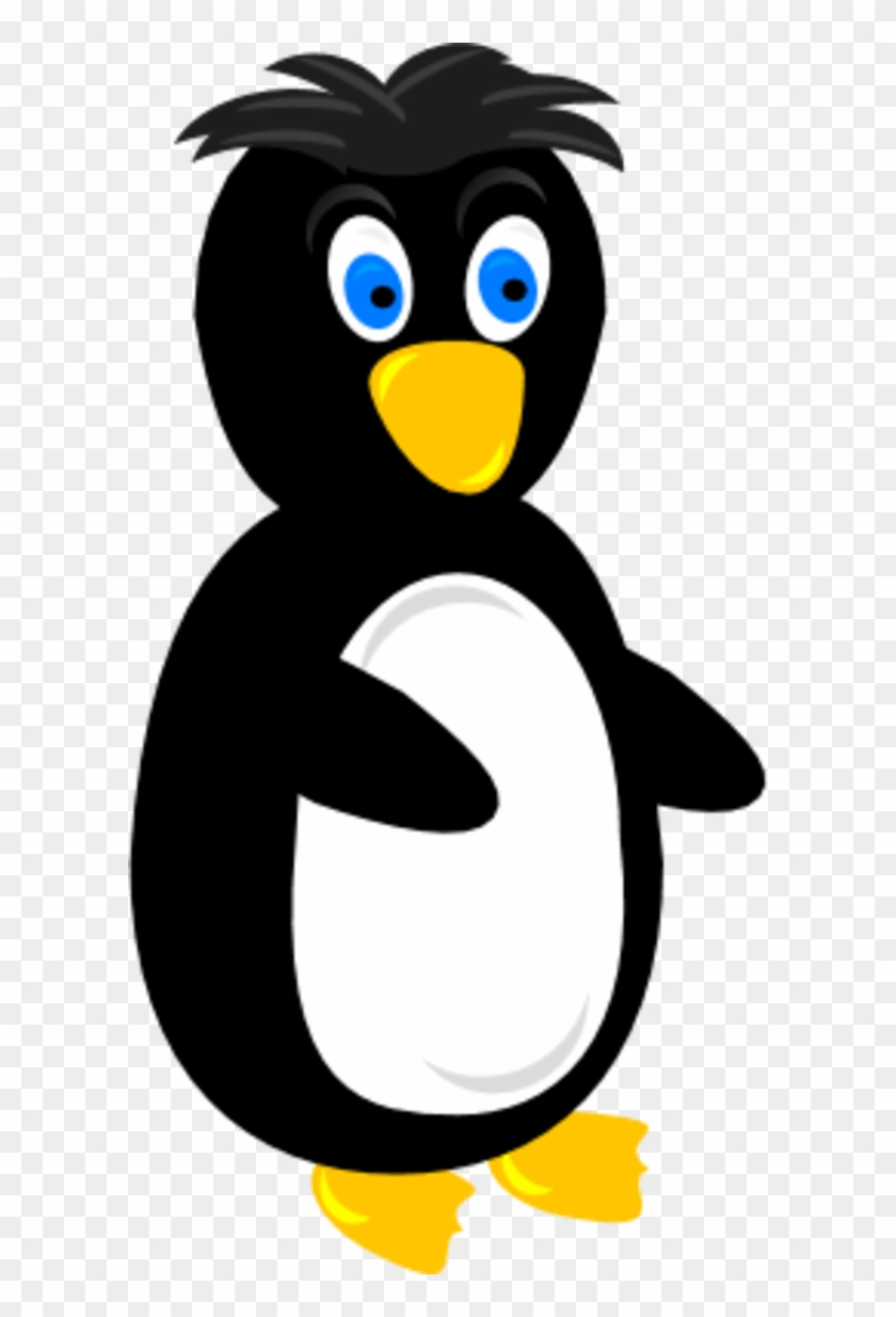 Penguin Looking Forward And Surprised - Penguin Clip Art #1714734