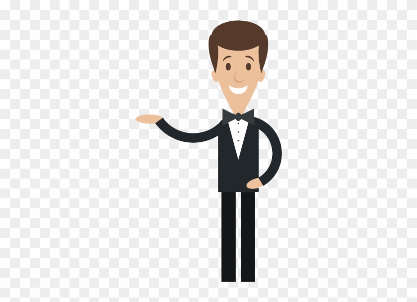 Image Background Arts - Waiter Png #1714760