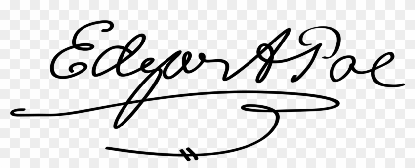 Edgar Allan Poe Signature - Edgar Allan Poe Name #1714862
