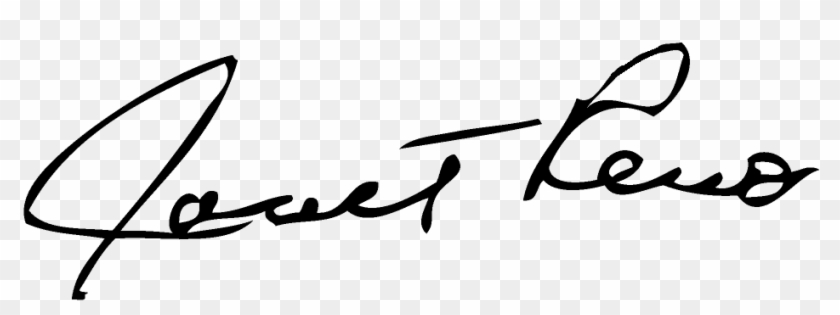 Default Images - Janet Reno Signature #1714904